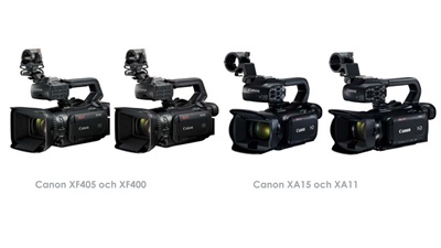 Fem nya kameror från Canon