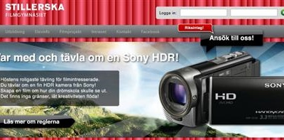 Gör film om drömskolan och vinn hd-kamera från Sony