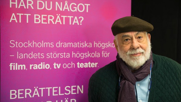 Coppola besökte Stockholms dramatiska högskola