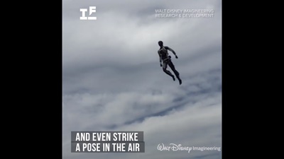 Disney använder flygande robotar för stunt