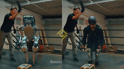 Så gjordes specialeffekterna till Boston Dynamics-parodin