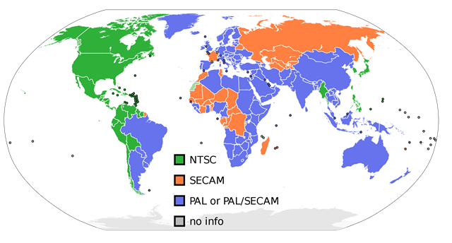 Länder och deras TV-system