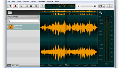 Ocenaudio är ett snabbt och enkelt redigeringsprogram för ljud