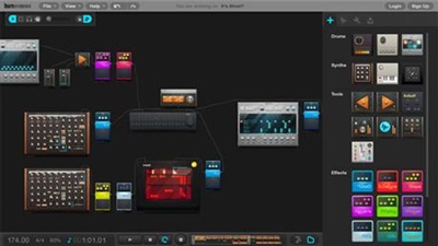Burn Studios Audiotool låter dig göra musik direkt på webben