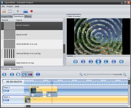 OpenShot nytt videoredigeringsprogram för Linux